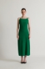 Picture of Spaghetti Green Midi Dress
