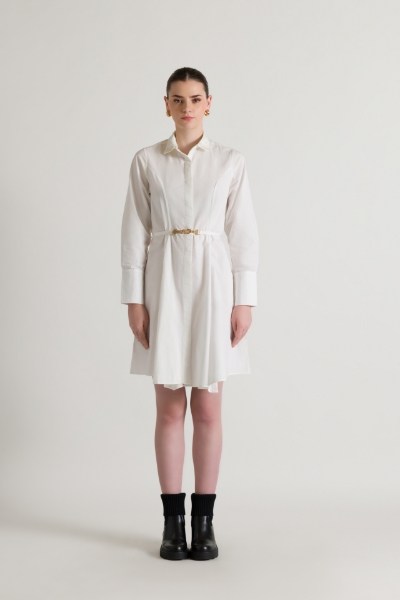 Picture of Embroidered White Mini Dress