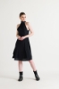 Picture of A-Line Flared Black Dress