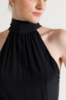 Picture of A-Line Flared Black Dress