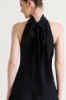 Picture of A-Line Flared Black Dress