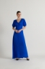 Picture of Empire Waistline Blue Maxi Dress
