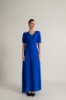 Picture of Empire Waistline Blue Maxi Dress